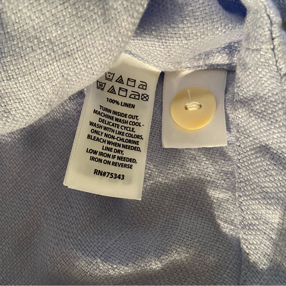 100% Washable Linen Jacket - Picture 12 of 13